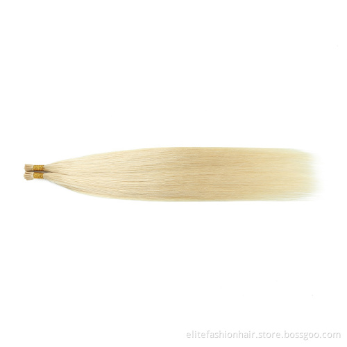 Factory Direct Hair Extensions I Tip Silky Straight 100% Human Remy Hair 613 Human Hair Extension
